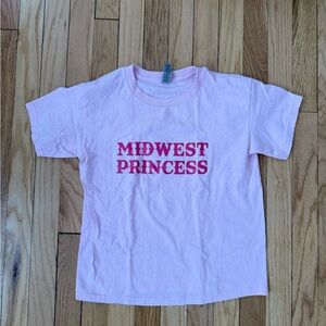 Light Pink 'Midwest Princess' Tee
